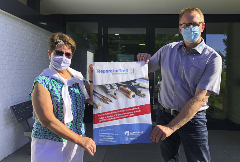 Maria Leusing und Andreas Veltman